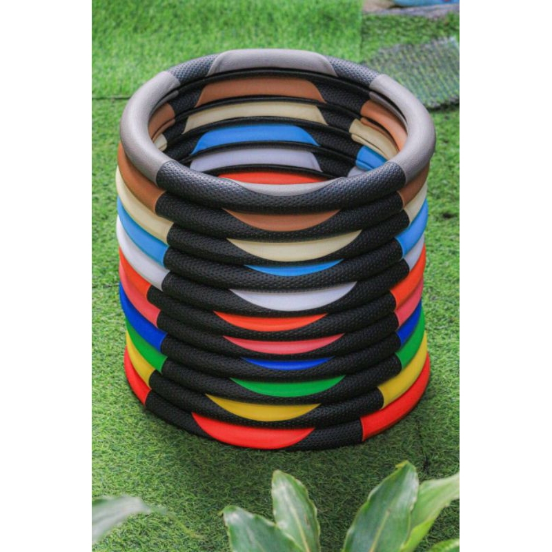 Sarung Stir Mobil Semua Jenis Mobil Minibus, Cover Stir Mobil Calya,Avanza, Xenia, ayla Ukuran M