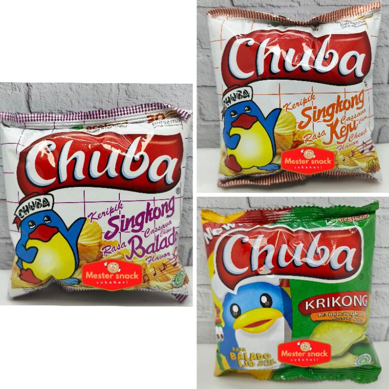 

MODEL IJI674 Chuba Keripik Singkong 1 pack isi 2 pcs
