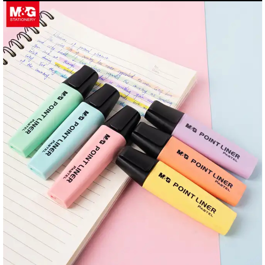 

M&G Highlighter Warna Pastel / Stabilo Pastel Cerah AHM21578