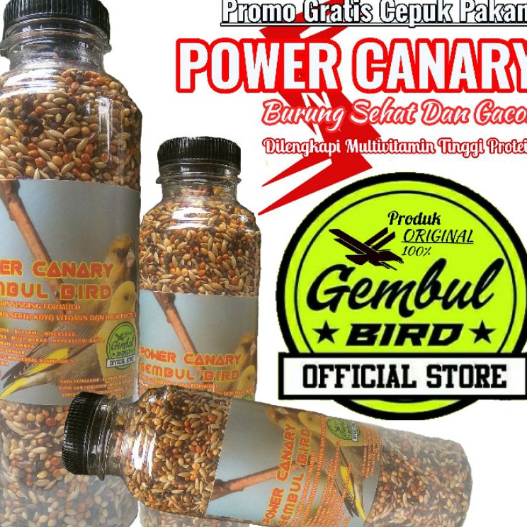 Pakan Kenari Gacor Konslet  Pakan Kenari Dosis Tinggi  Pakan Canary Seed Campur
