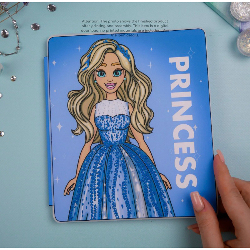 Paper Doll Edisi Princess | Paper Doll 1 Set