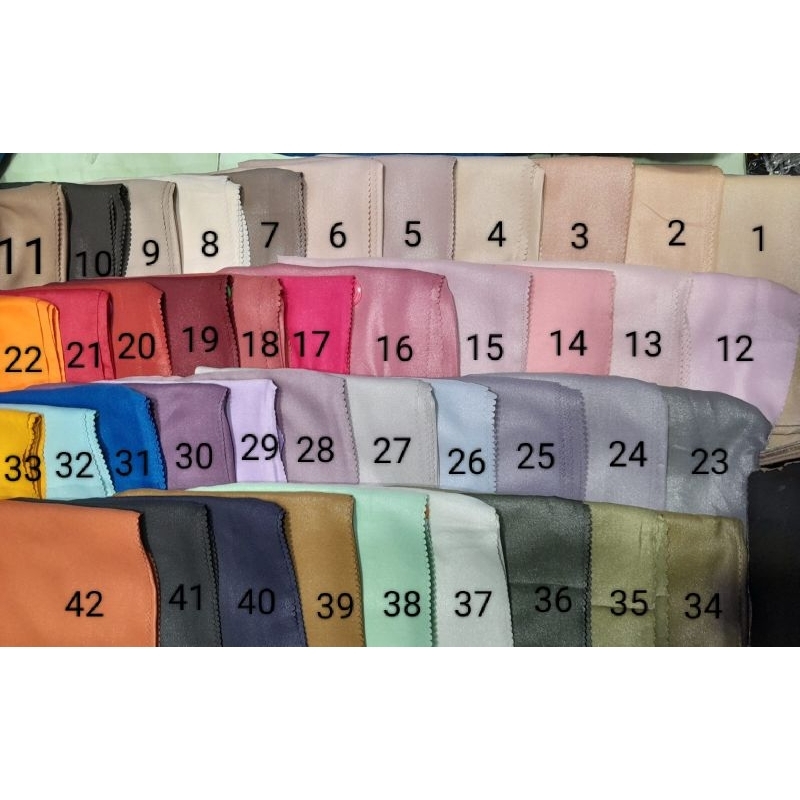 Kerudung polos cuting laser