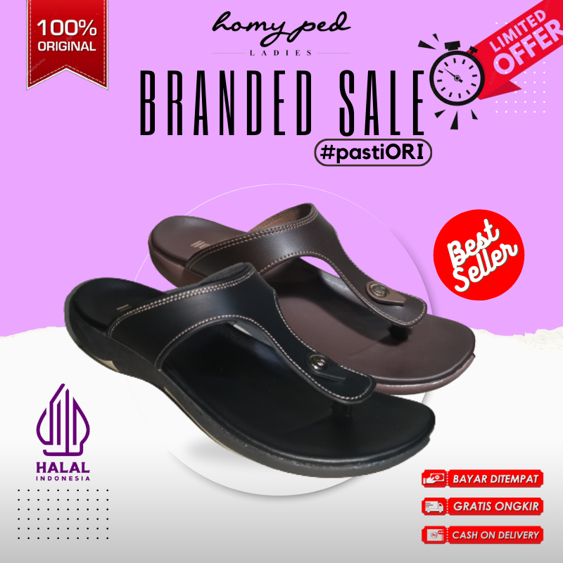 SANDAL WANITA HOMYPED HANABI N31 | VIONY N42 | SANDAL FLAT WANITA | HOMYPED ORIGINAL