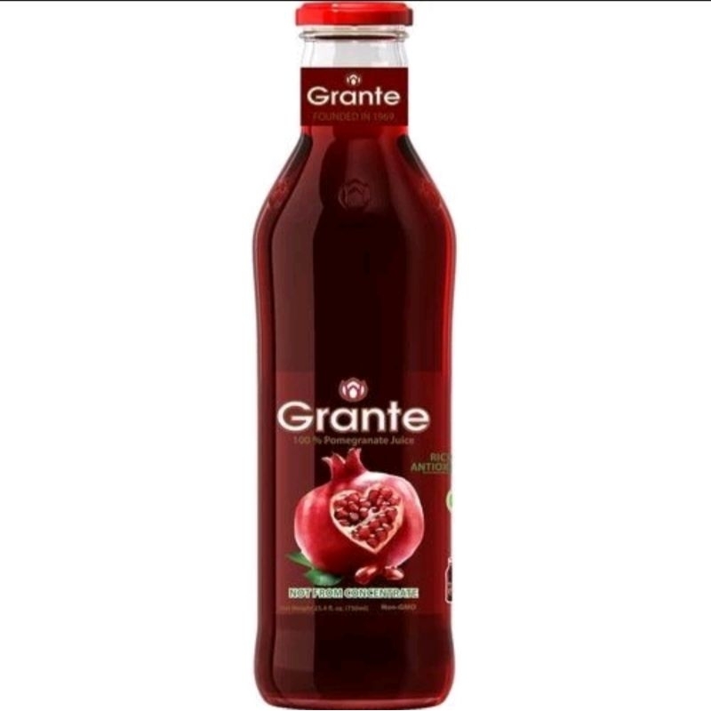 

Minuman Grante Pomegranate 100% Juice Jus Murni Buah Delima 750ml 250ml