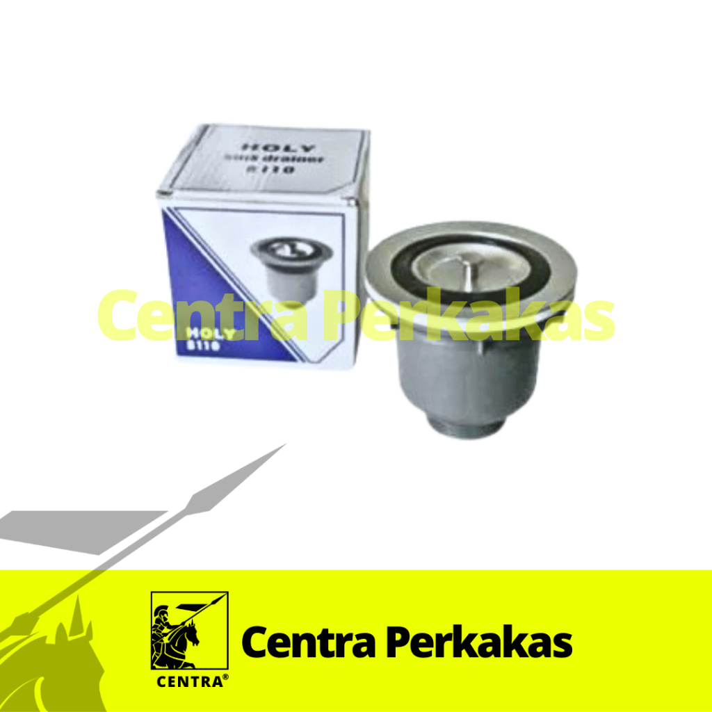 Afur Saringan Bak Cuci Piring PVC Bibir Stainless