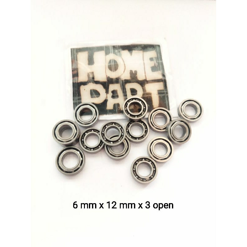 Bearing MR 126 open isi 10 Pcs 6x12x3 open