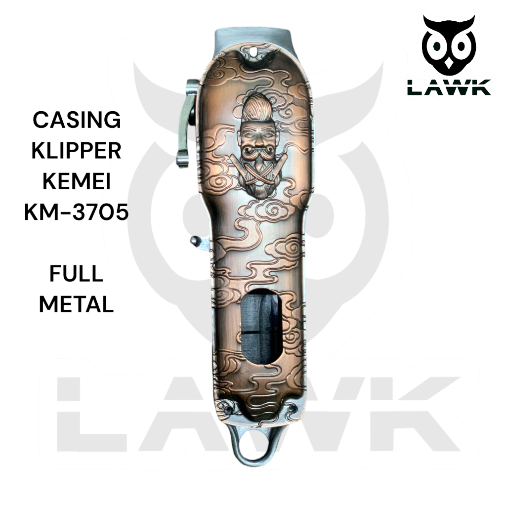 Casing cadangan kemei KM-3705 mesin cukur rambut kemei 3705