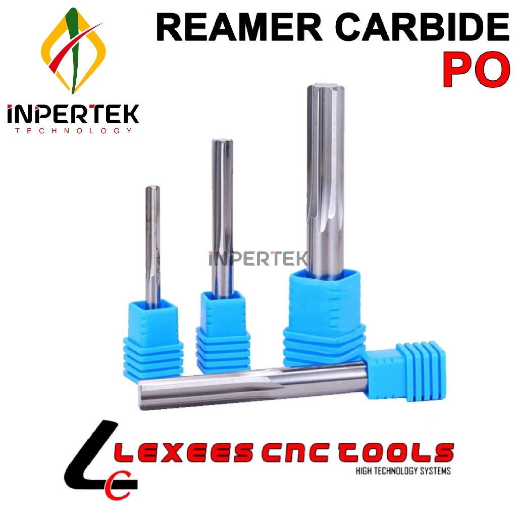 Reamer 5.48 4F LEXEES Pointed Remer Machine Carbide 5.48mm Rimer Mesin 4 mm