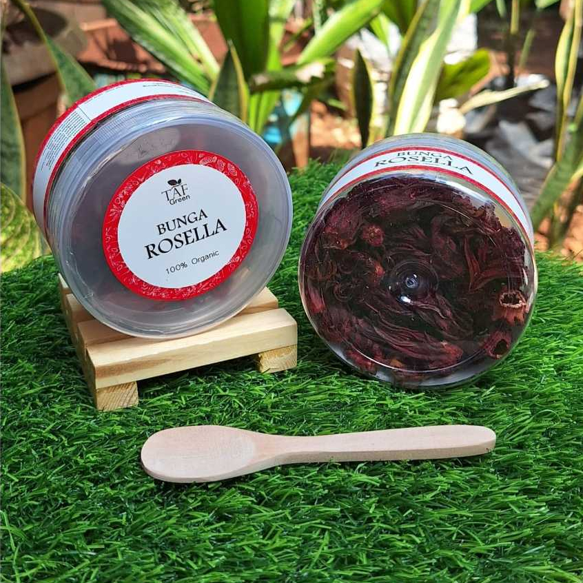 

Teh Bunga Rosella Merah Premium TAF Green siap seduh berkualitas