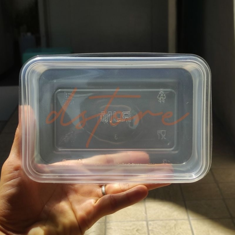 DST Kotak Makan Sauce Soup Pudding Cup Klip Plastik THINWALL 25ml / 150ml / 300ml / 500ml / 750ml / 