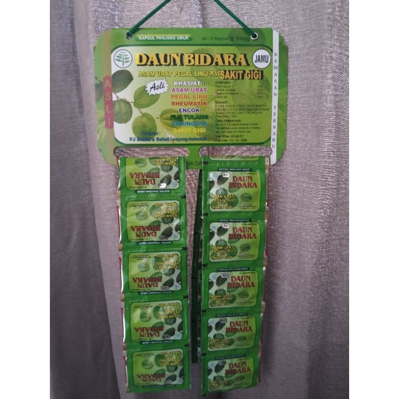 Daun Bidara Renceng Kapsul Original 100%