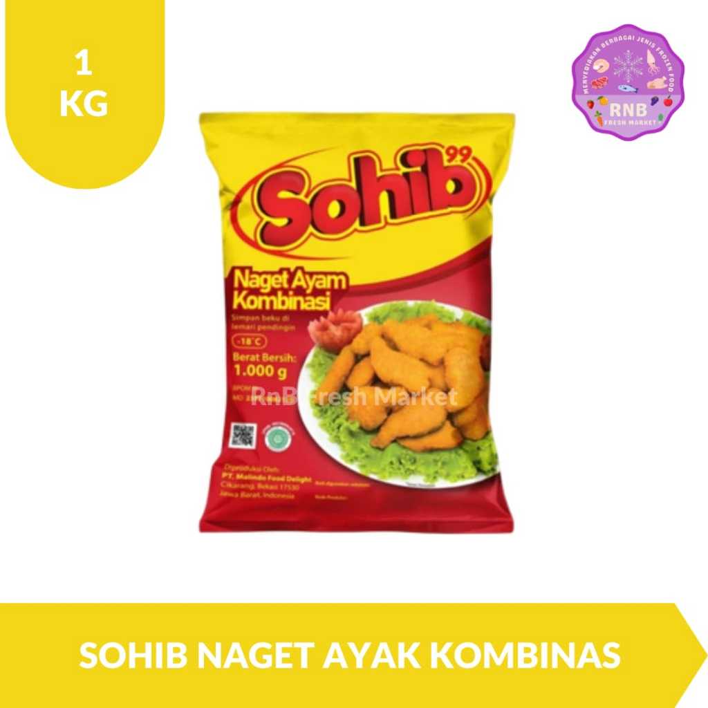 

Sohib Naget Ayam Kombinasi Netto 1 Kg