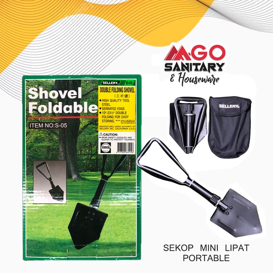 SHOVEL FOLDABLE / SEKOP LIPAT MINI/SEKOP PORTABLE/SEKOP TAMAN