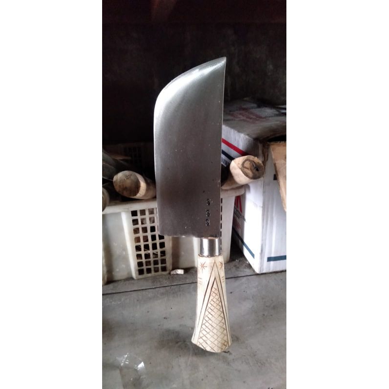 PISAU BODENG - ALAT UNTUK CACAH DAGING & TULANG - ASLI DARI MADURA