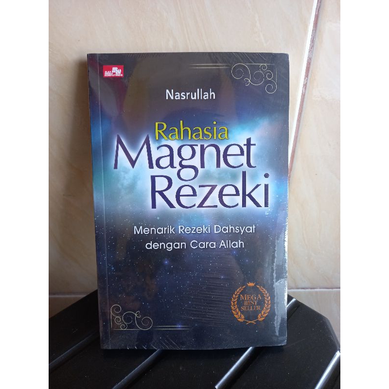 Original Buku Rahasia Magnet Rezeki Nasrullah LANGSUNG KIRIM