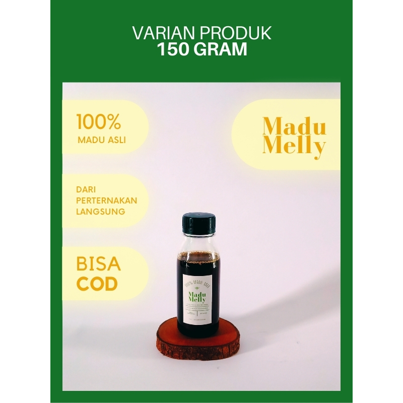 

Madu Murni Asli Nektar Akasia Carpa 150 Gram - Lebah Apis Mellifera - Madumelly