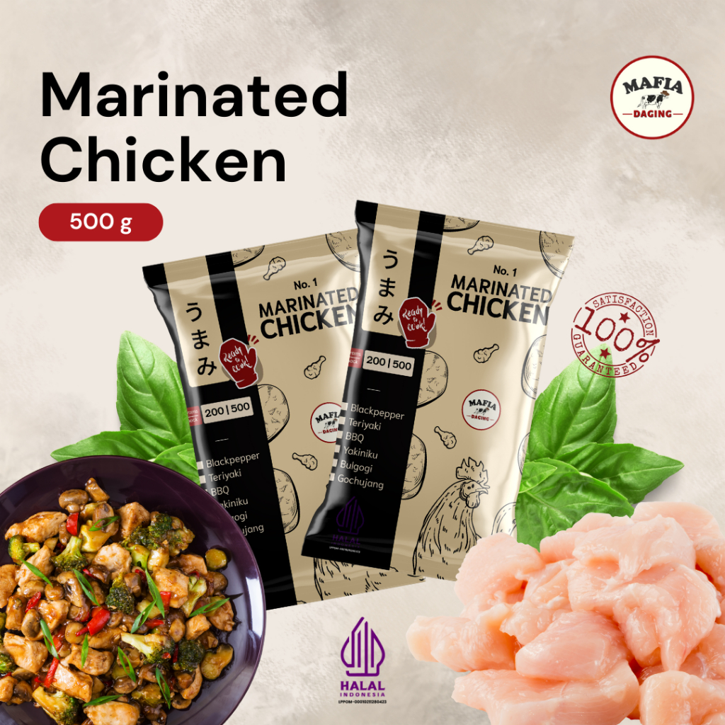 

[Mafia Daging] Mafia Daging Marinated Chicken 500g