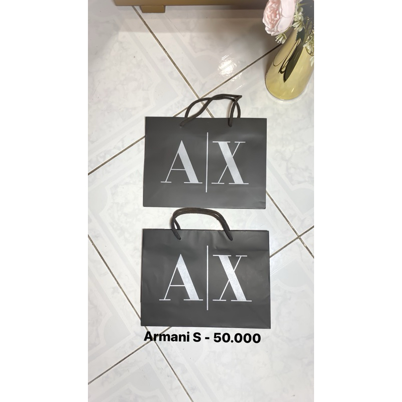 

Paperbag Armani Exchange Original