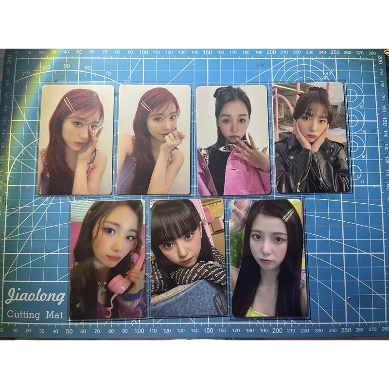 photocard kep1er xiaoting, mashiro, hikaru, youngeun, yujin