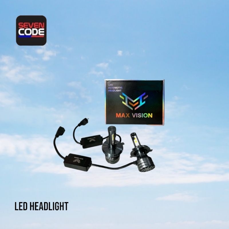 MAX VISION LED HEADLIGHT  60 WATT - H4 6500K