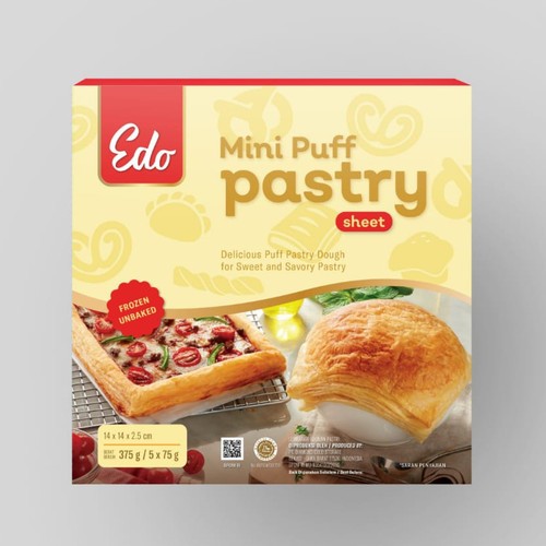 

Edo mini puff pastry sheet kulit zuppa soup 375 gram