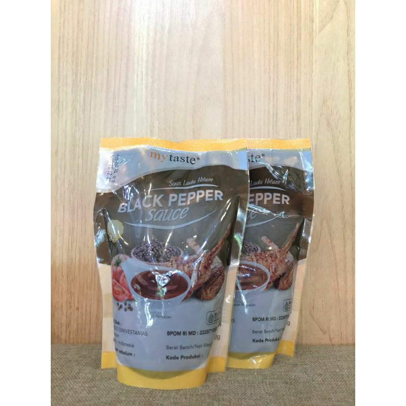 

Saus Blackpepper steak / Saus bumbu lada hitam My taste Halal / blackpaper