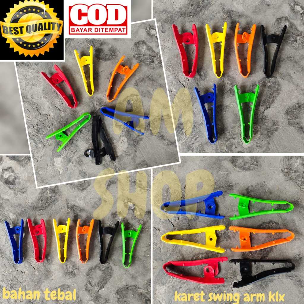 KARET SWING ARM KLX UNIVERSAL PENAHAN BANTALAN RANTAI TRAIL SUPERMOTO MOTOCROSS