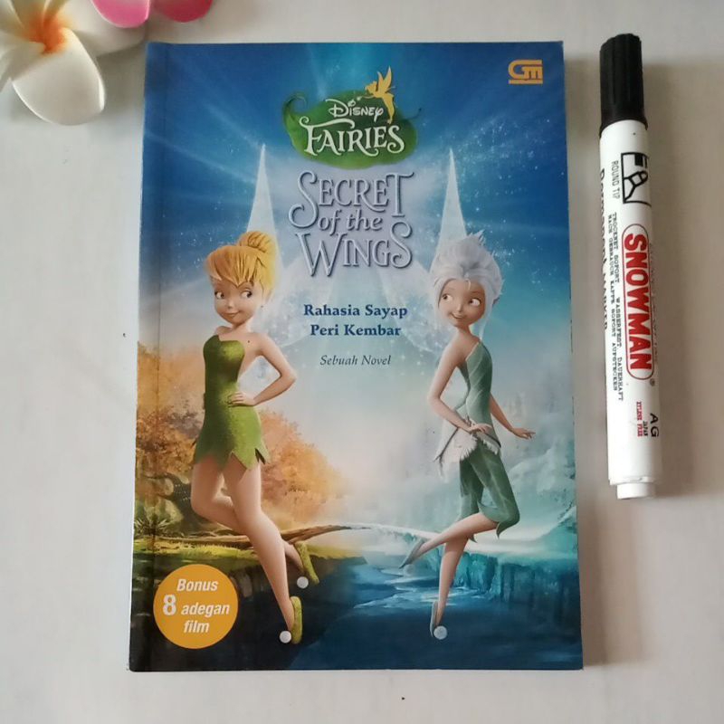 buku disney fairies secret of the wings preloved