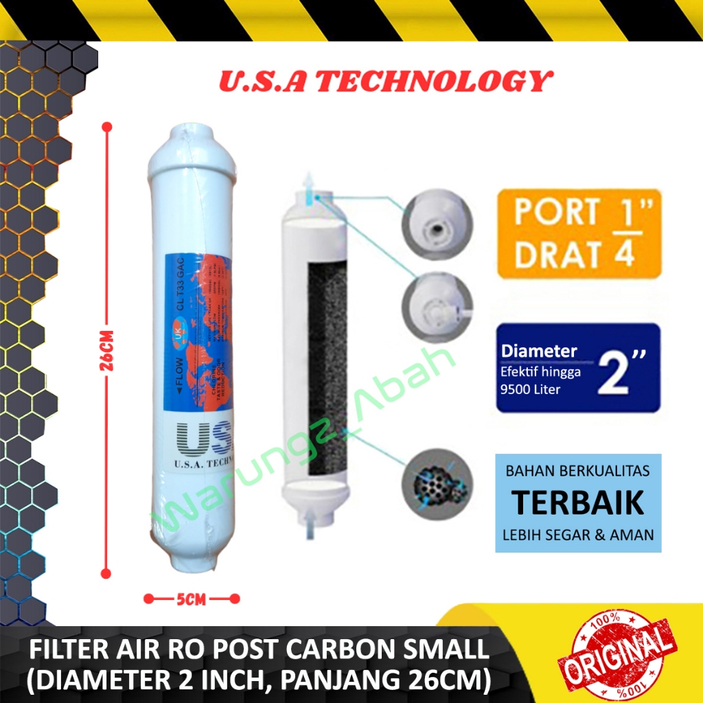 REFILL WATER PURIFIER POS POST CARBON KARBON CARTRIDGE KARTRIDGE KARTRID CATRIDGE FILTER SEDIMEN SAR