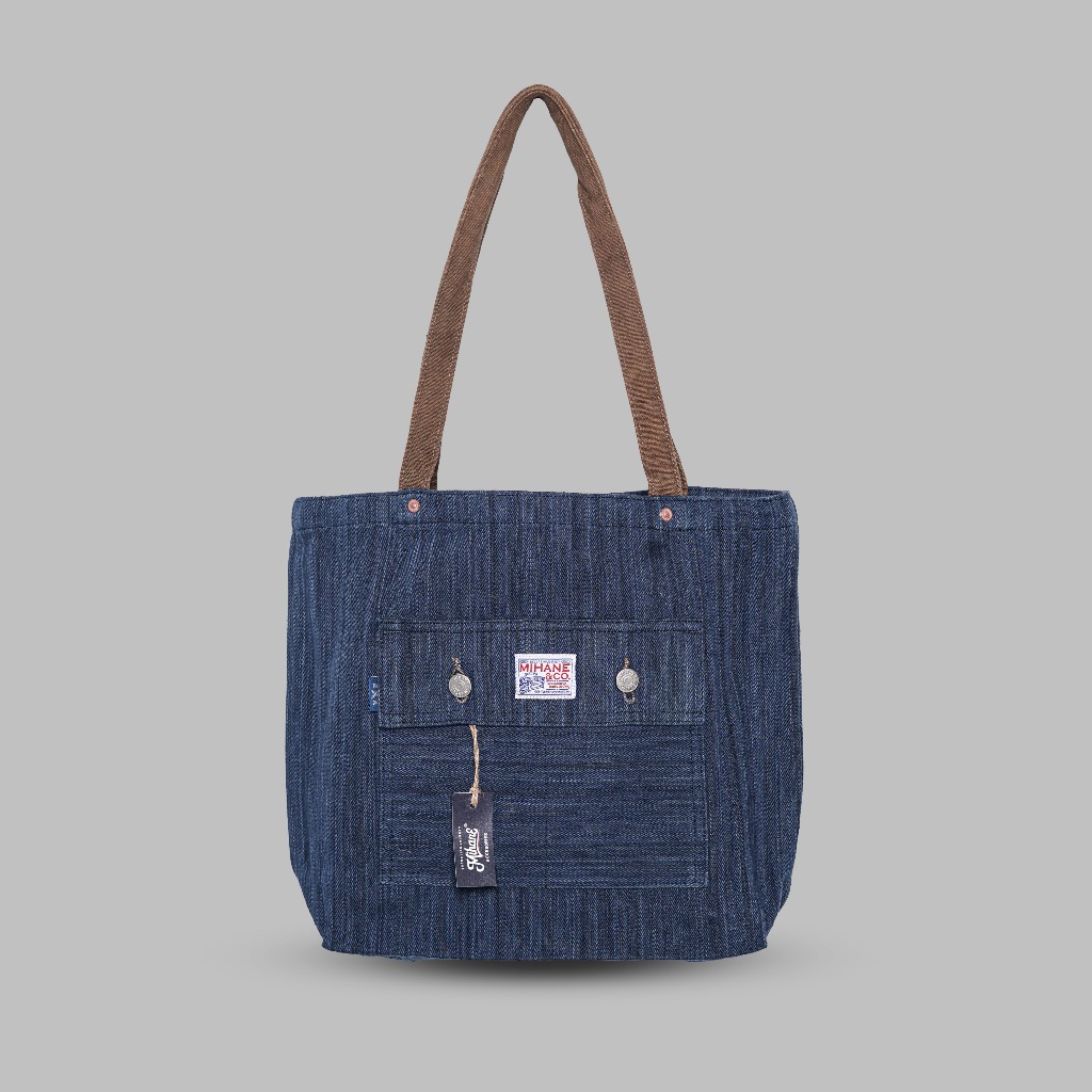 Mihane Jeans - Selvedge Utility Totebag 14oz