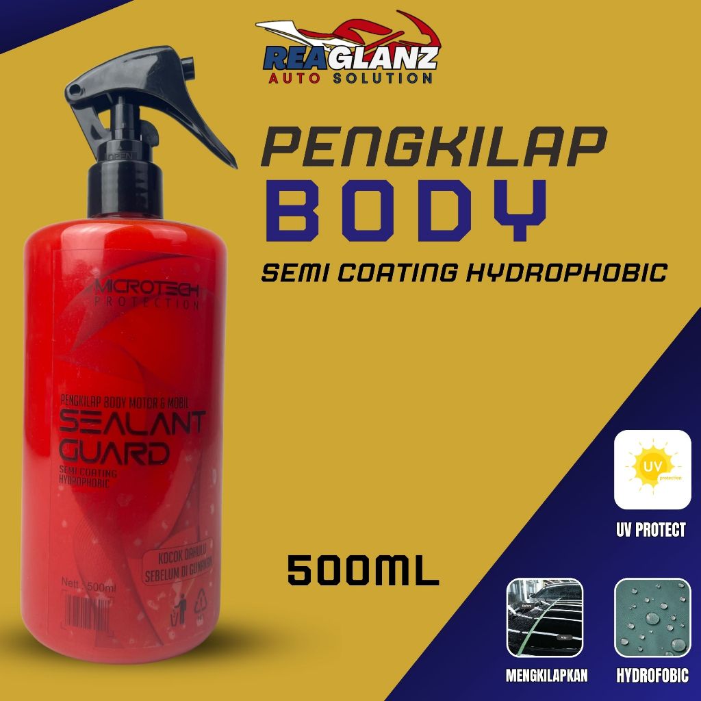 Pengkilap Body Motor Mobil Cat Doff Gloss Kasar Halus | Pengkilap Spray Penghilang Baret Lecet Gores