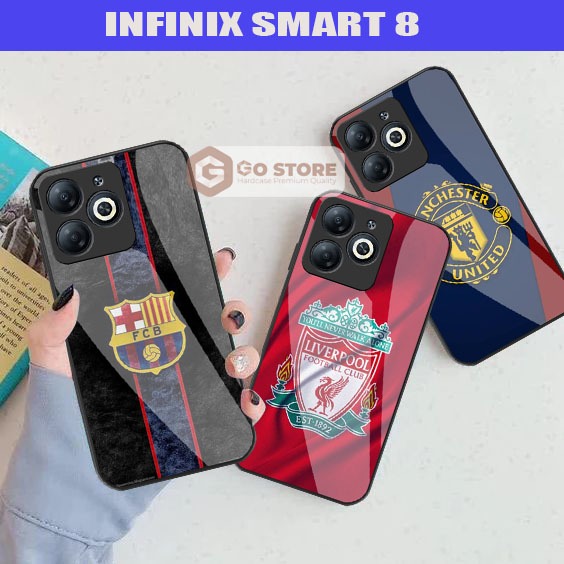 Softcase Infinix Smart 8 Terbaru 2023 - Casing Handphone infinix - Case Glass infinix
