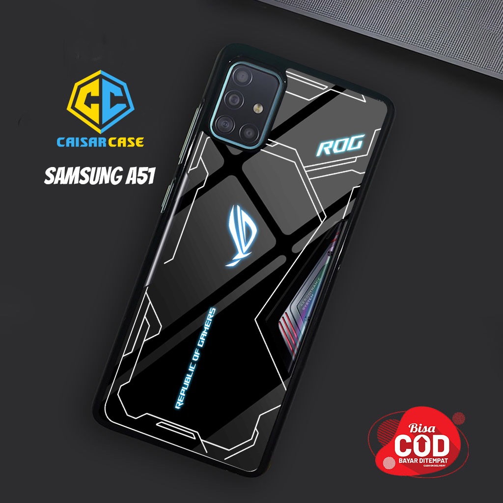 KAISAR CASE Case - Case SAMSUNG A51 Terbaru - 31 - Fashion Case Casing Hp ROG Case Murah Hardcase 2D