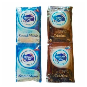 

Frisian Flag 6 pcs Bendera susu Kental Manis sachet 38gr/susu kental manis