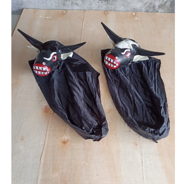 [ COD AKTIF ] Bantengan / Barongan Bantengan / Bantengan anak kain panjang ( UKURAN KECIL )