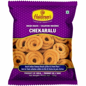 

CHEKARALU HALDIRAM'S 150G / Namkeen / Snack India