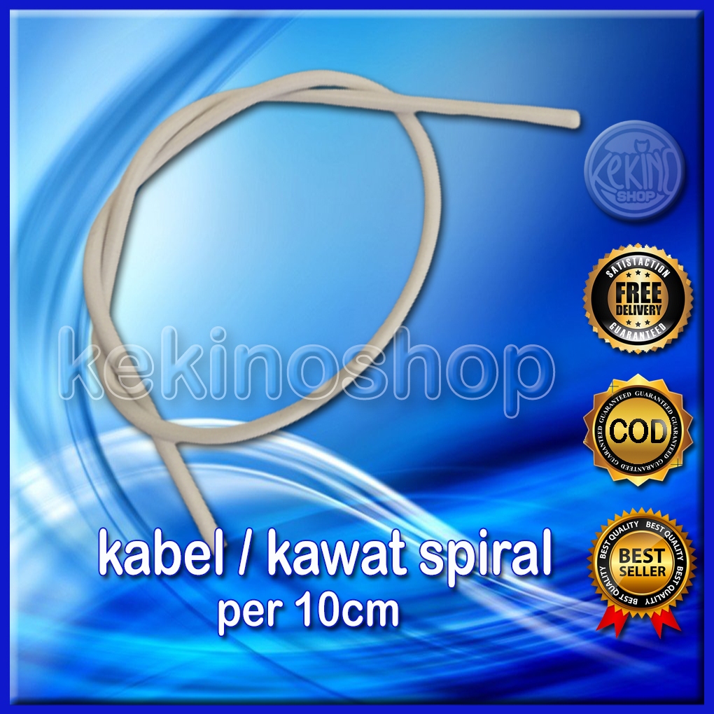 Kabel Kawat Tali Spiral Kolong Dapur Gorden Vitrase Kupu kupu Minimalis Korden Gordeng Gordyn per 10