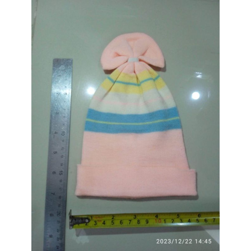 (Termurah) Topi Bayi tudung baby new motif Eskimo