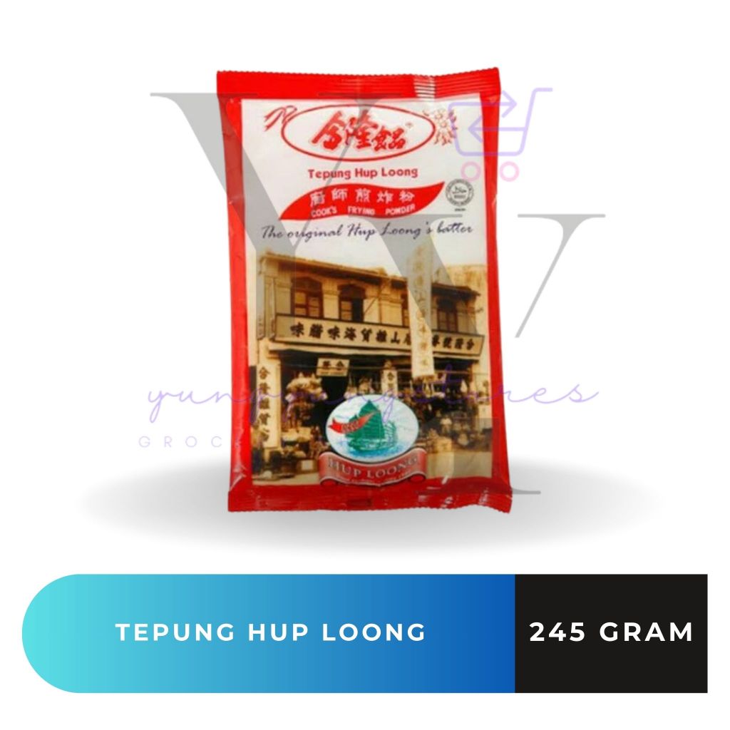 

Tepung Hup Loong / Huplong / Hup Long / Tepung Serbaguna Malaysia 245 gram