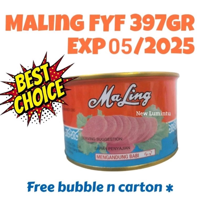 

Re44dy Maling FYF pork ham ujanruk kemasan 397 gr MurrrMerrr