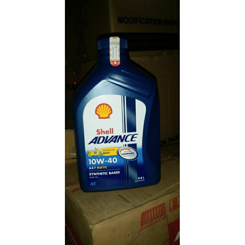 SHELL ADVANCE AX7 800ML ORIGINAL