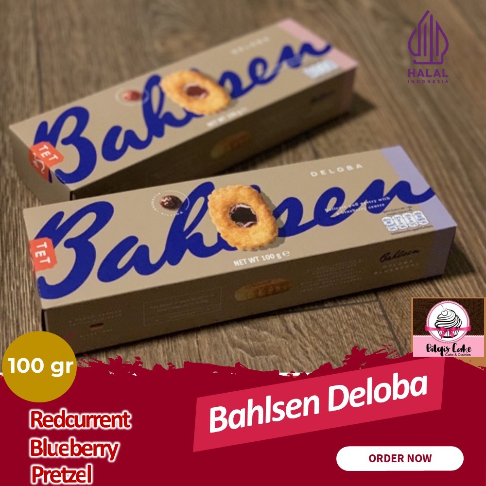 

Bahlsen Deloba Puff Pastry Redcurrent Blueberry DElice Pretzel 100 Gram & Choco Leibniz dan Ohne Gleichen