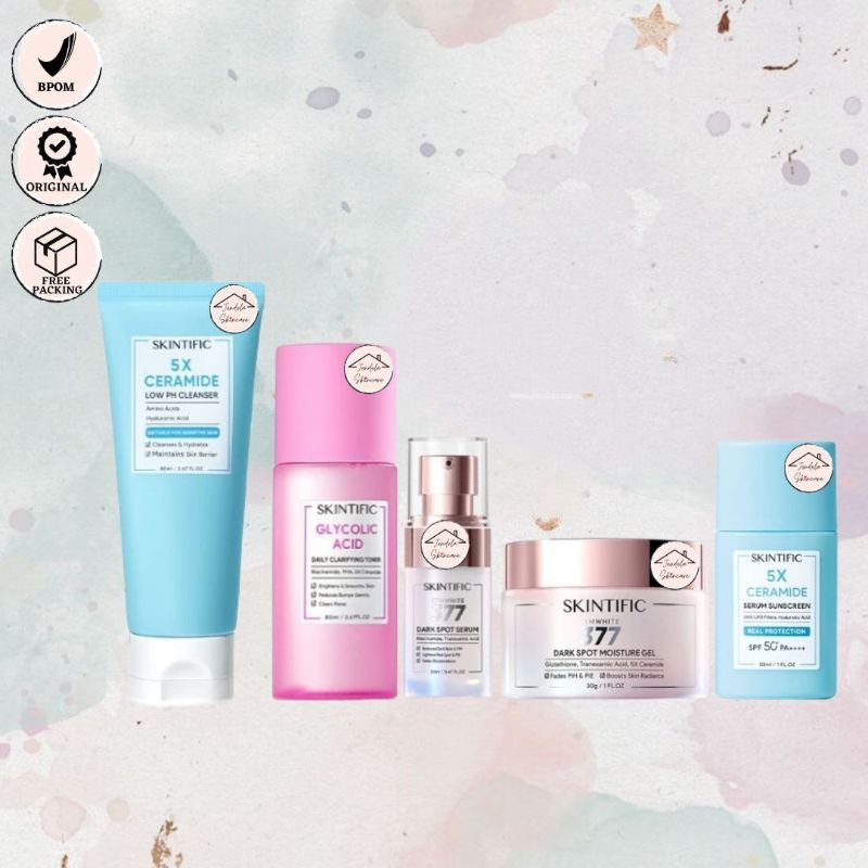 [BPOM] Paket Skintific Dark Spot Set 5 item