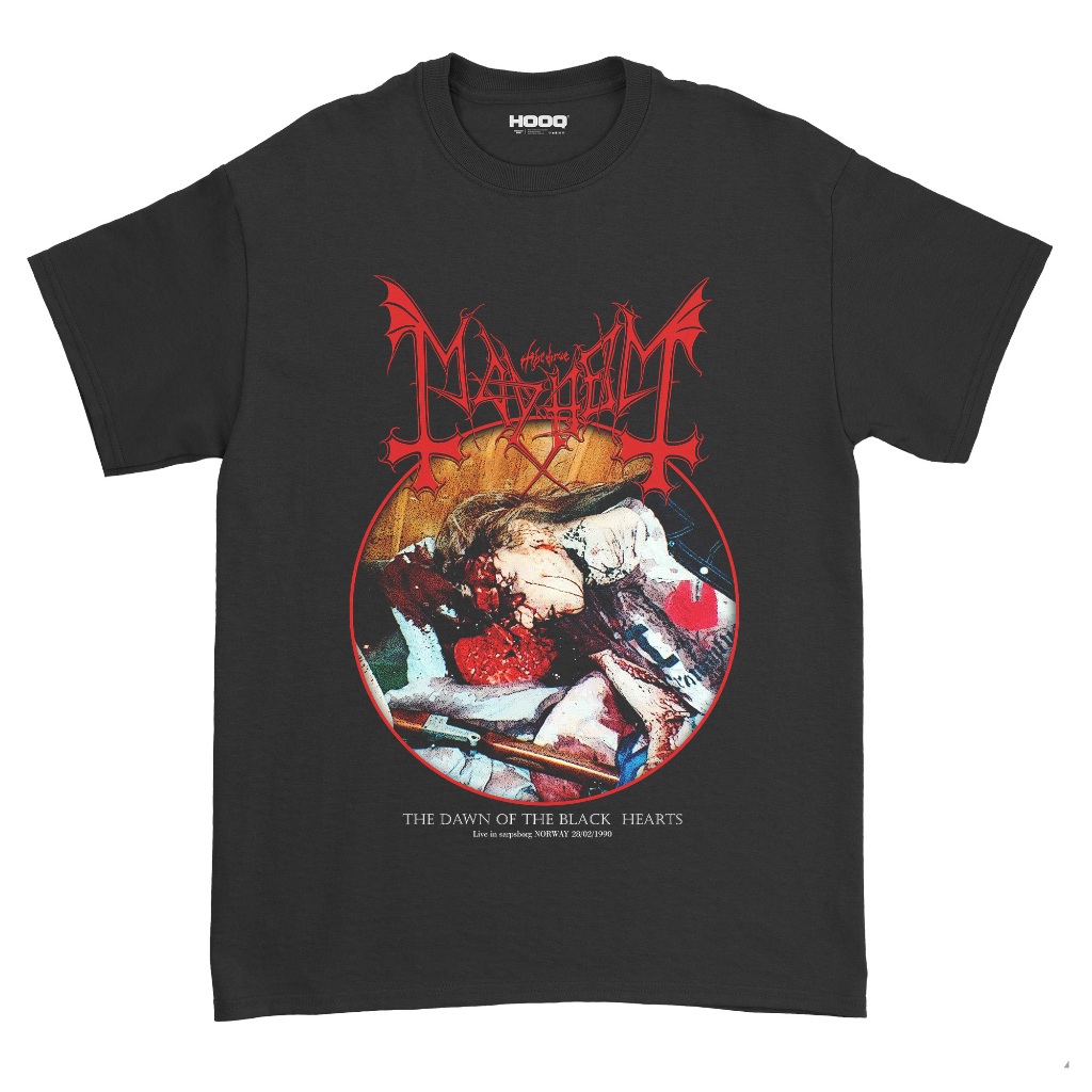 ( COD ) KAOS BAND MAYHEM - NO PIECES / UNISEX / BAJU MAYHEM / T-SHIRT MAYHEM / MAYHEM
