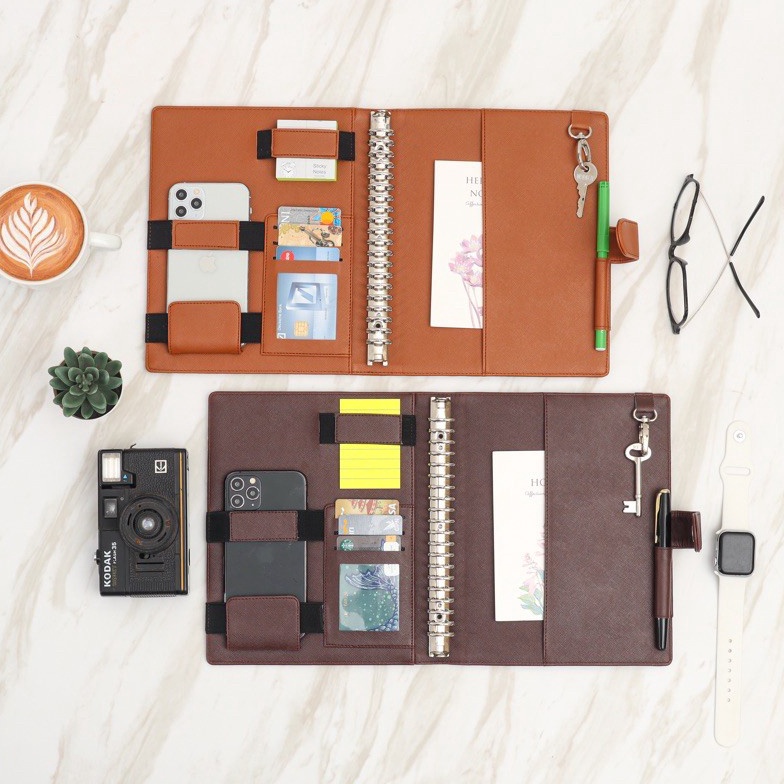 

Produk Binder Polos A5 2 Ring Antimainstream Binder Eksklusif A5 2 Ring Multifungsi KDV