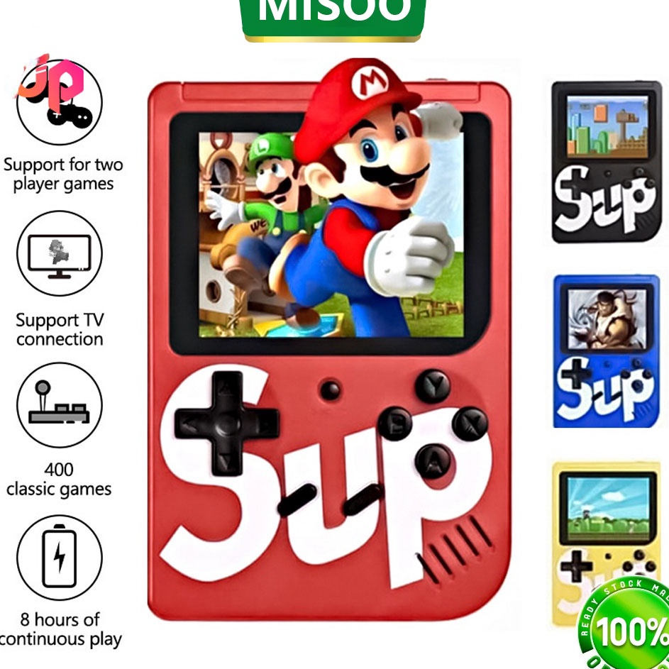 DDs Game Boy Mini SUP LCD 3 Inch 4 Permainan Portable Mainan Anak  M