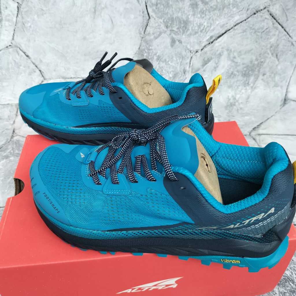 Sepatu ALTRA Olympus 4 Trail Run Blue Yellow