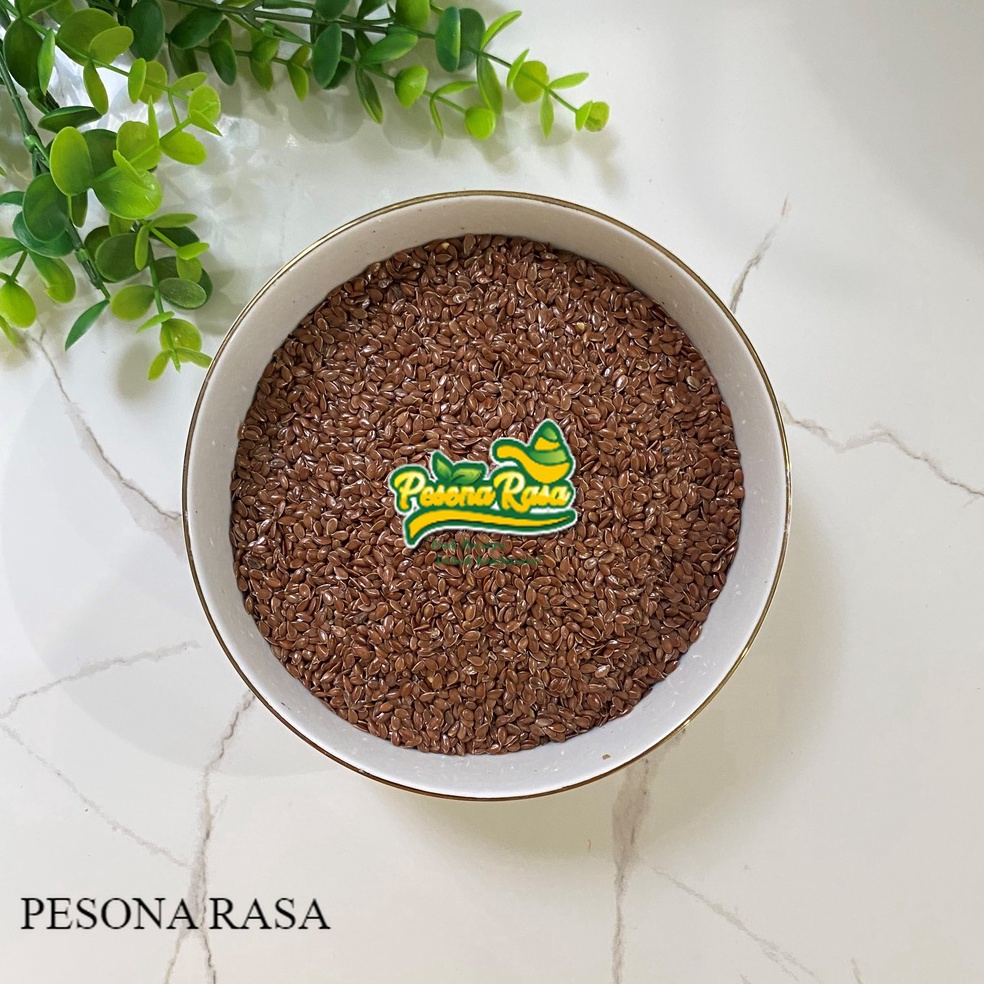 

Bru BARU Flaxseed Brown 1 Kg Flax seeds Coklat Biji Rami Premium Barang Terupdate