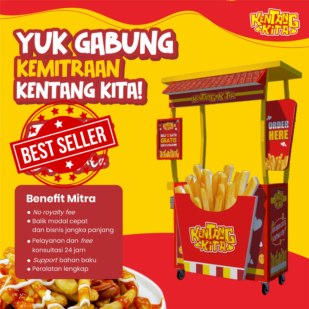 

Paket Usaha Kentang Goreng KENTANG KITA