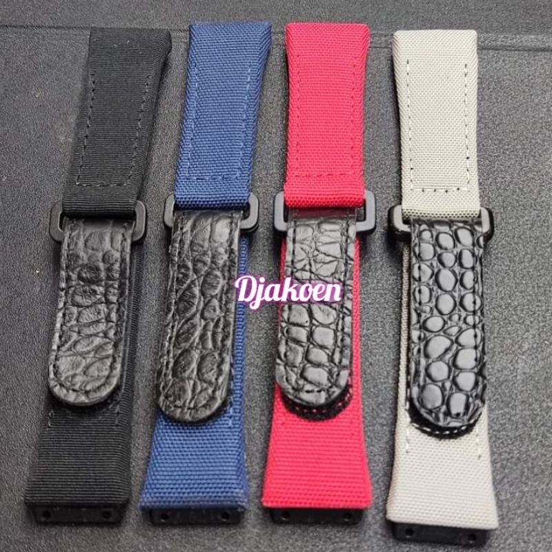 Strap jam tangan Richard mille tali jam tangan richard mille RM Canvas model baut